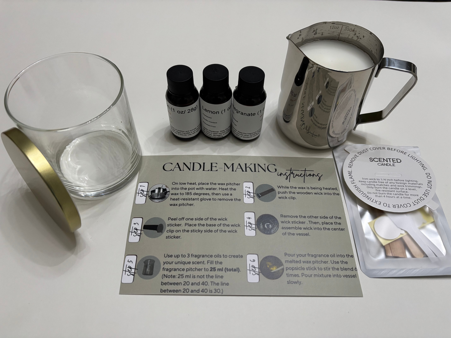 Candle Making Kit - Fall/Winter